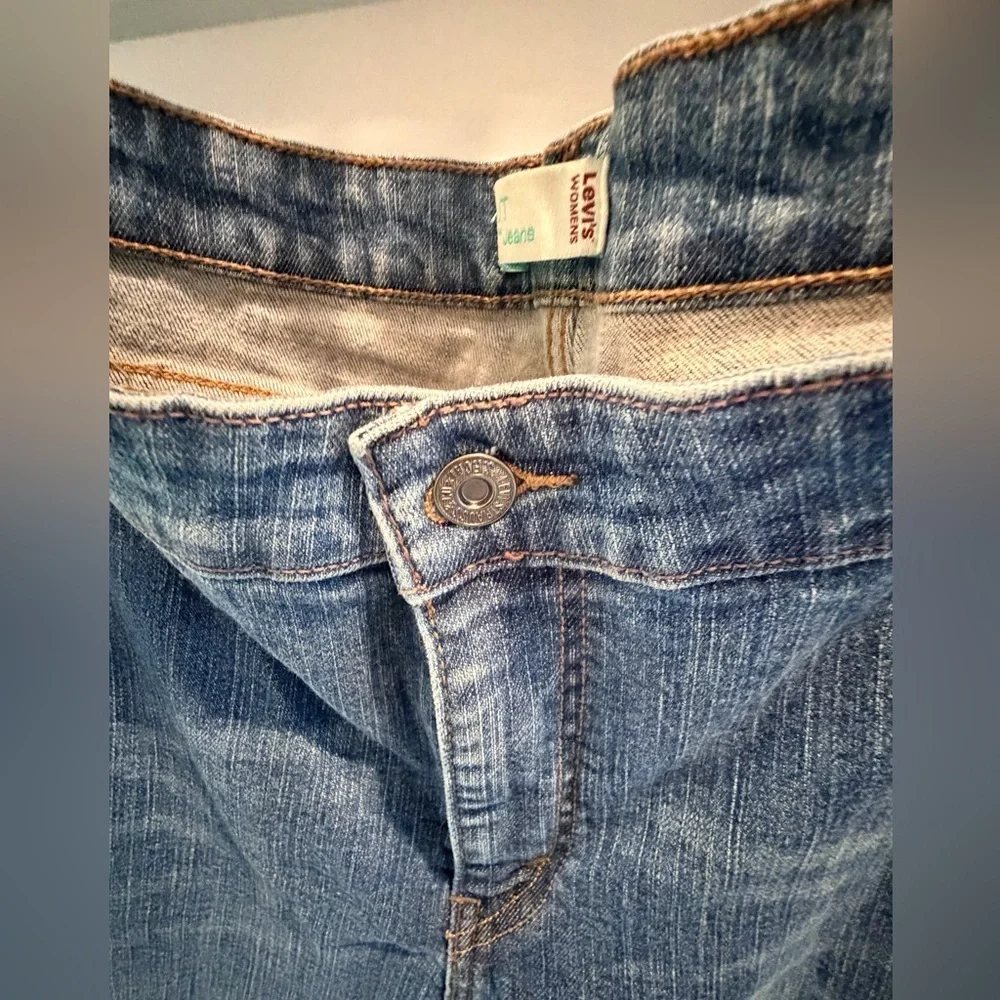 Levi’s 590 Bootcut Jeans Women’s 20S Plus Size Stretch Denim Blue